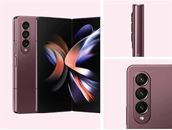 Amazon.com: Samsung Galaxy Z Fold 4 5G US Version, 256GB, Burgundy